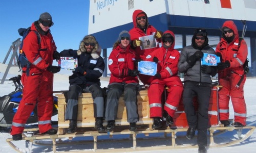 Latest News » Ben’s Flag Flies in Antarctica